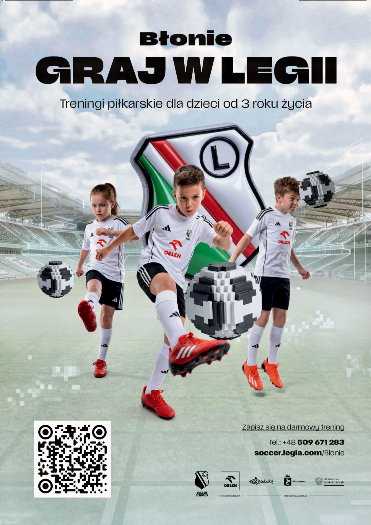 Read more about the article ⚽️ AP Błonianka Błonie 🤝 Legia Soccer Schools